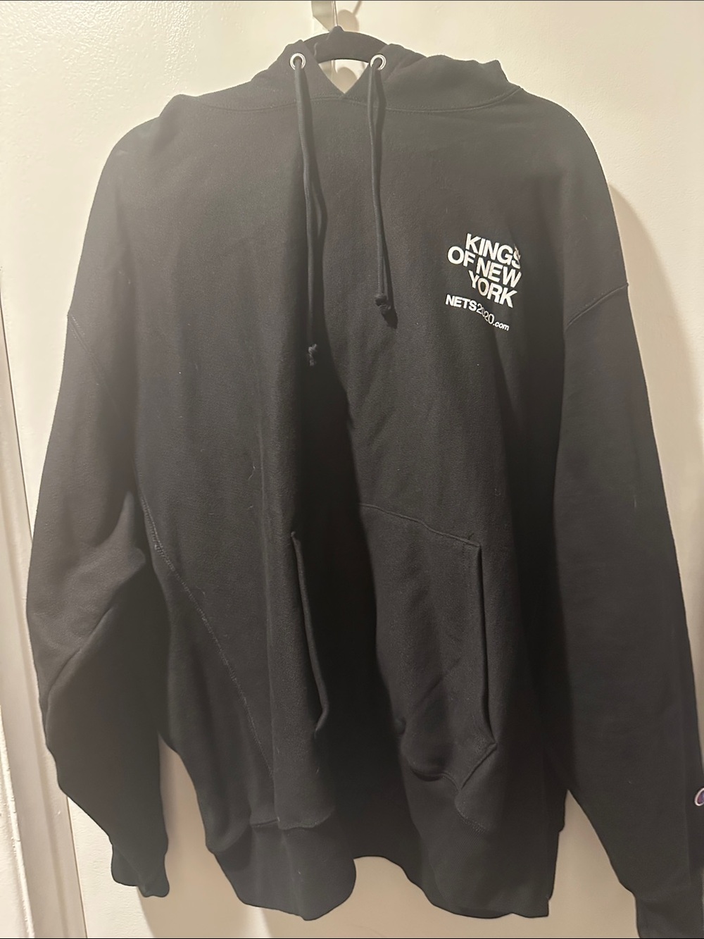 Men’s Black Hoodie Sweatshirt king of New York 3xl